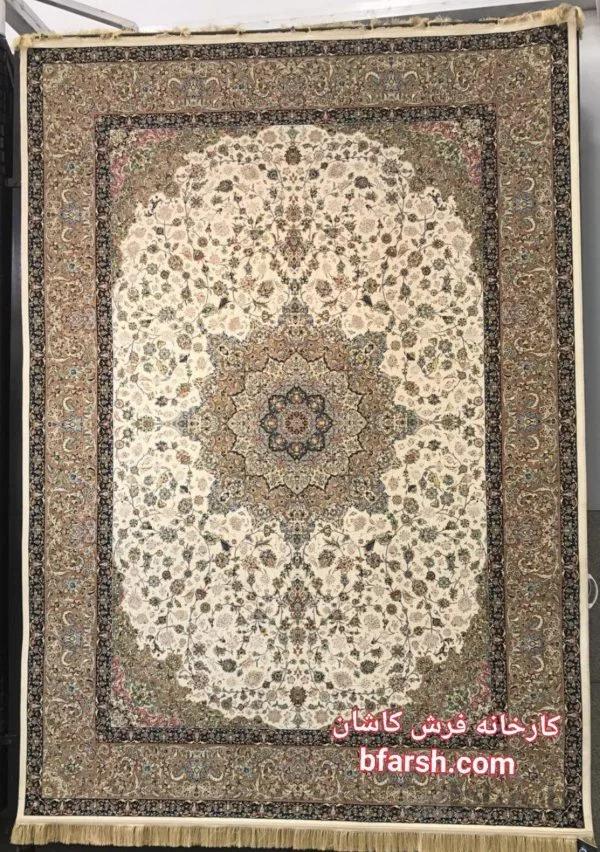 فرش گل برجسته طرح تهمینه کرم