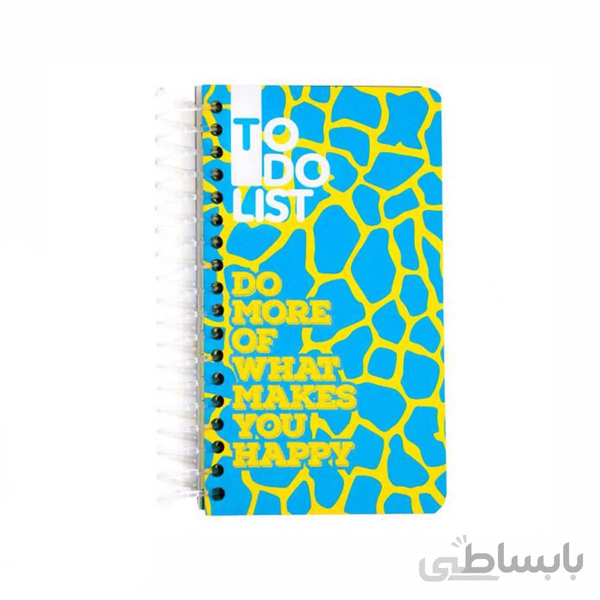 دفتر تو دو لیست To Do List مینی دات نوت طرح 3