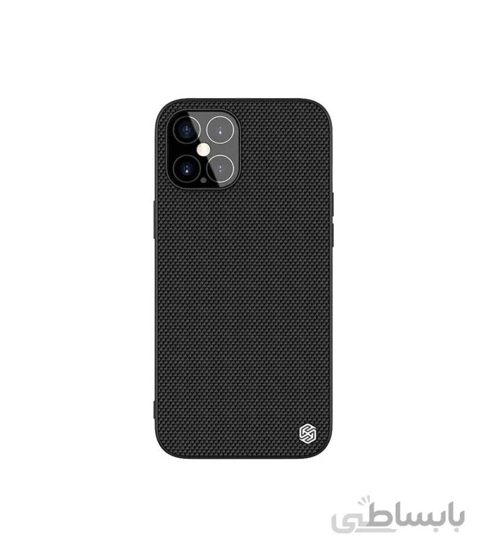 کاور محافظ نیلکین مدل Textured Nylon Fiber مناسب برای گوشی Apple iphone 12 Pro Max