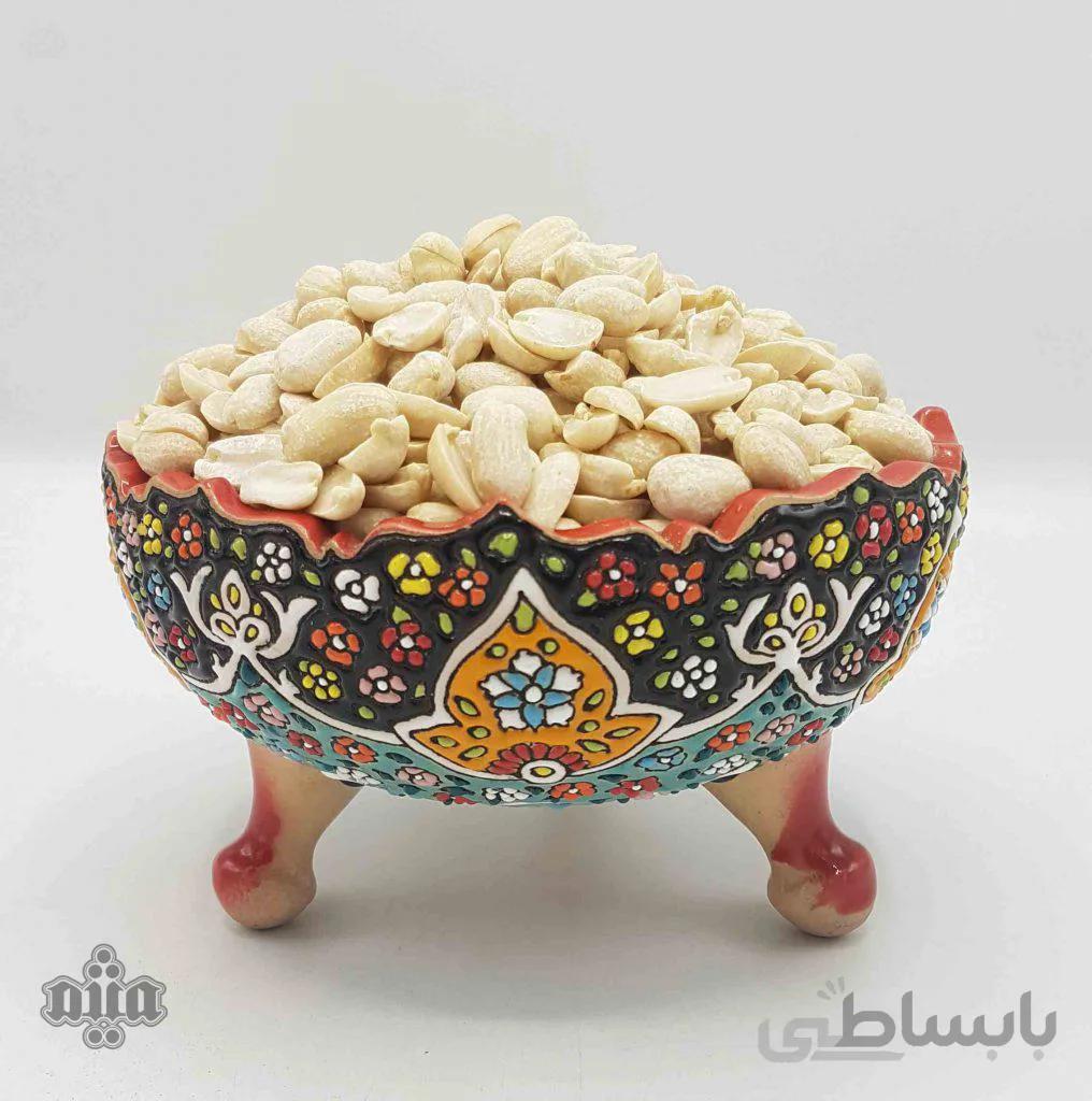 بادام زمینی پوست کنده
