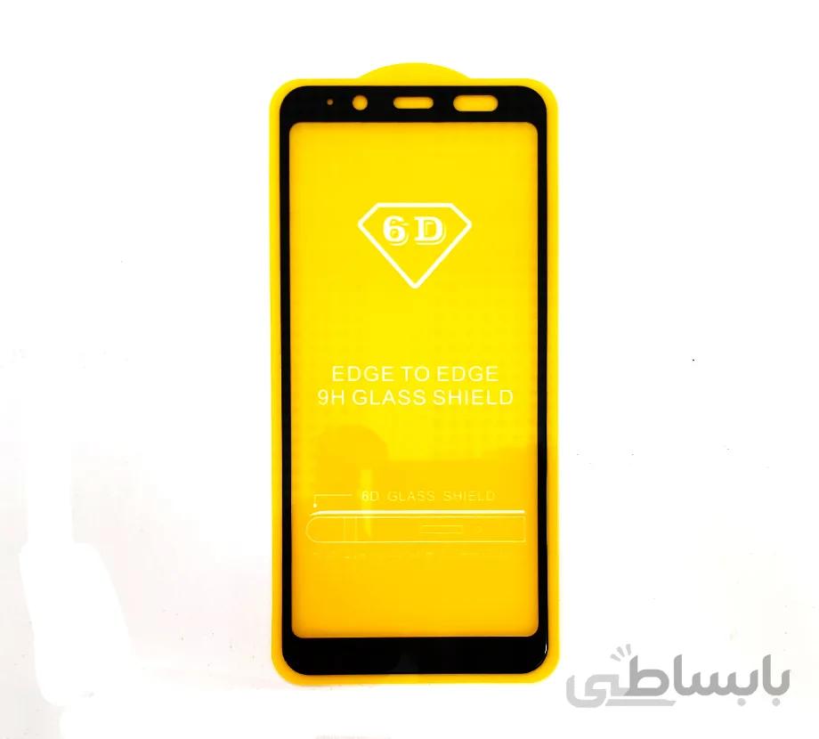 گلس گوشی سامسونگ جی 6 محافظ صفحه نمایش شیشه ای گلس گوشی سامسونگ گلکسی جی6 Glass Full Samsung Galaxy j6 2018