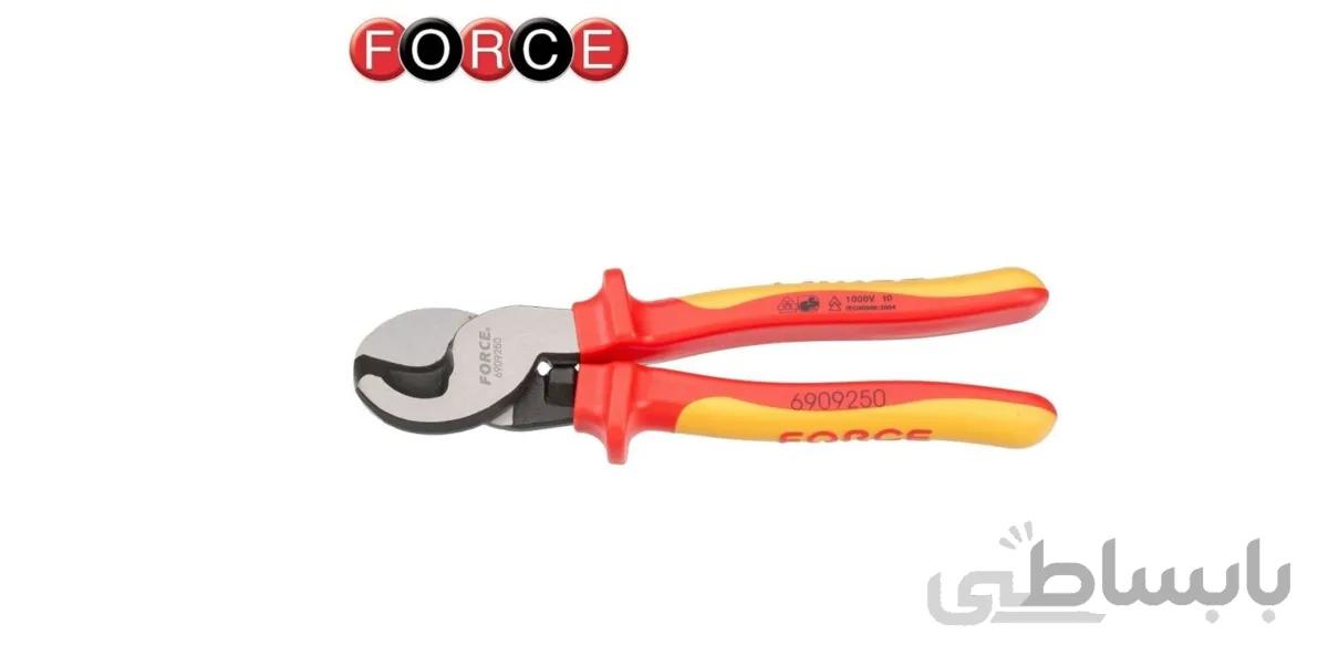 انبر کابل بر فشار قوی عایق 1000 ولت فورس – FORCE مدل 6909250