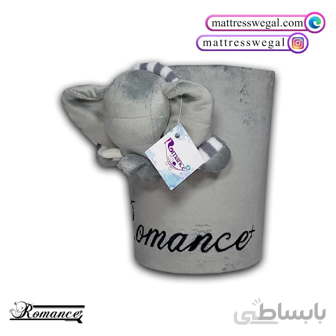 سطل زباله اتاق کودک مدل فیل رومنس
