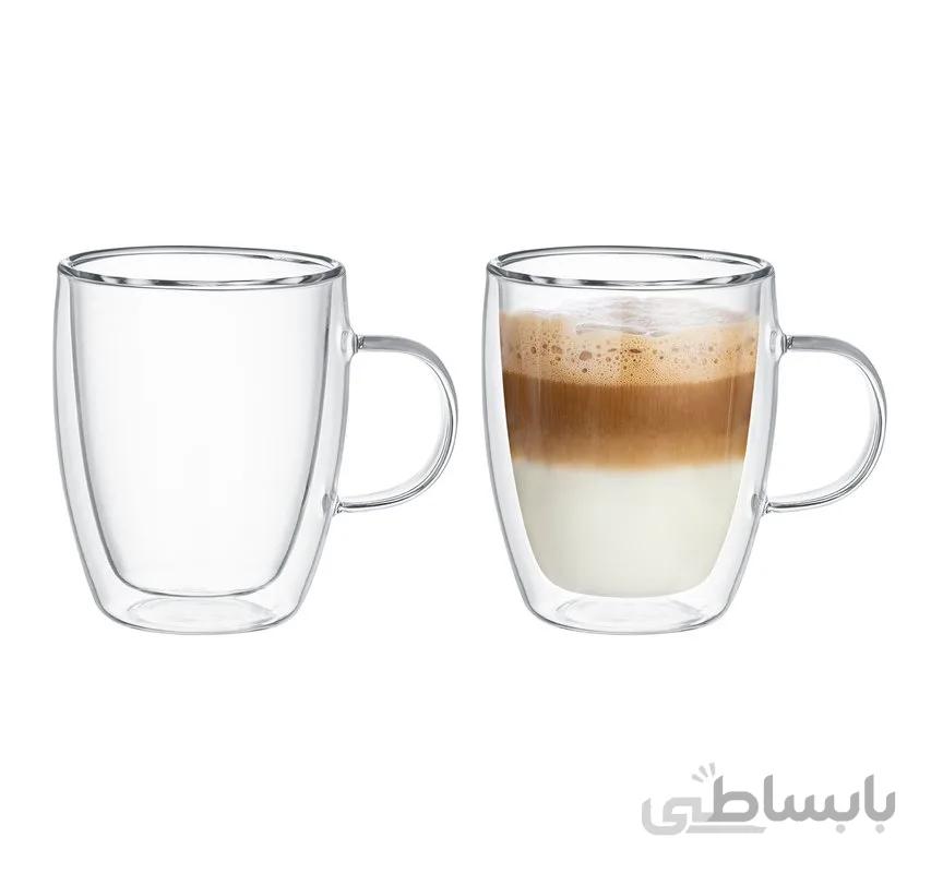 لیوان دو جداره بسته 2 عددی Lusignan مادام کوکو