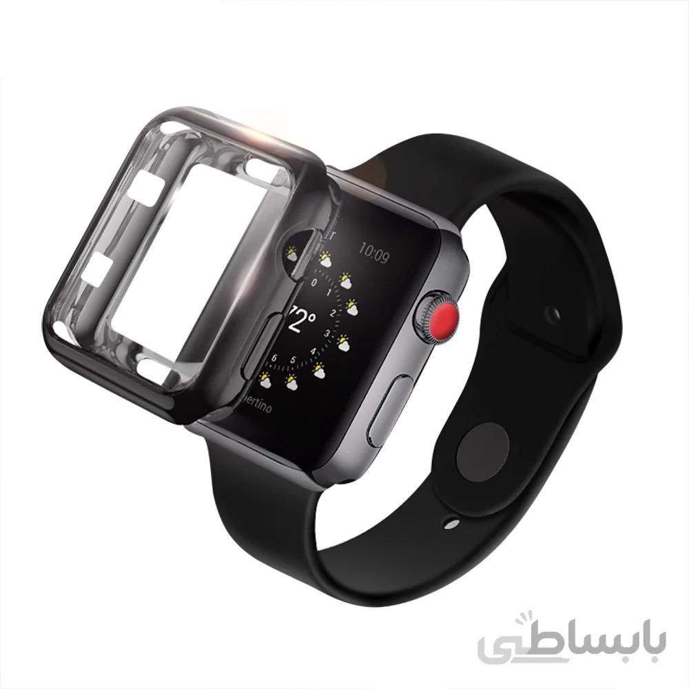 کاور ژله ای اپل واچ مناسب سری 1 تا 5 ا کاور ژلهای اپل واچ مدل Qinfeng، یک مدل کاور مقاوم در برابر خش، شوک و ضربه با بافت TPU نرم و طراحی اختصاصی برای تمامی نسخههای ۴۴، ۴۲، ۴۰ و ۳۸ میلیمتری است. جنس TPU بهکاررفته نرم و بسیار مقاوم بوده و به لطف قابلیت ضد شوک و ضد ضربه، از کنارهها و لبههای ساعت هوشمند بهخوبی محافظت میکند.