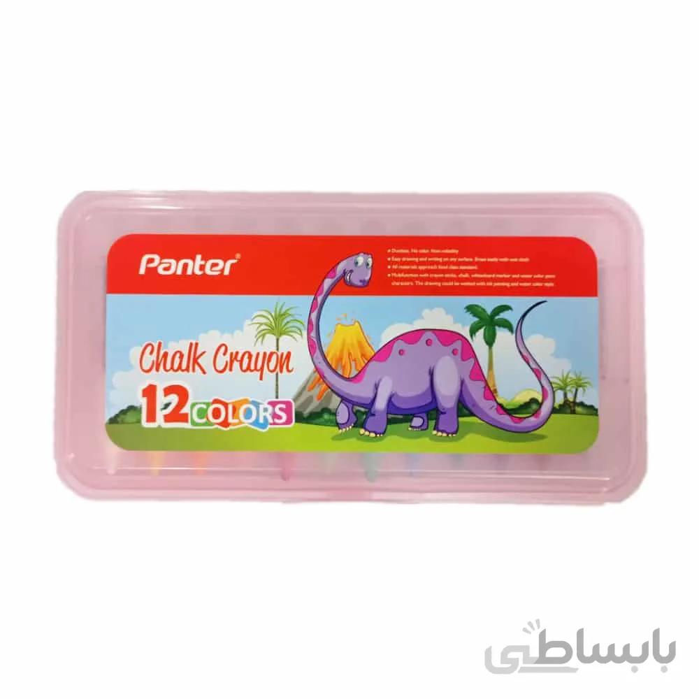 پاستل گچی 12 رنگ پنتر