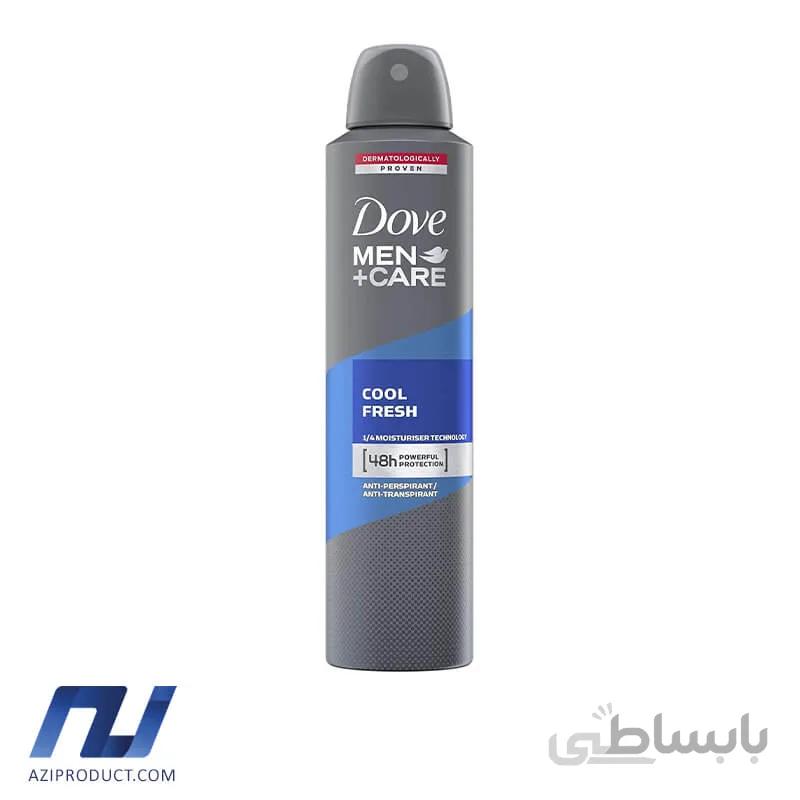 اسپری ضد تعریق آقایان داو مدل Cool Fresh حجم 250 میل