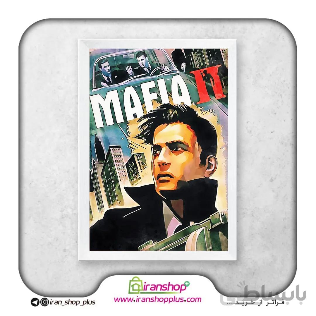 تابلو پوستر بازی Mafia 2 با تم Comic