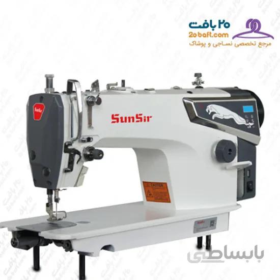 چرخ خیاطی راسته دوز نخ قطع کن سان سیرS2