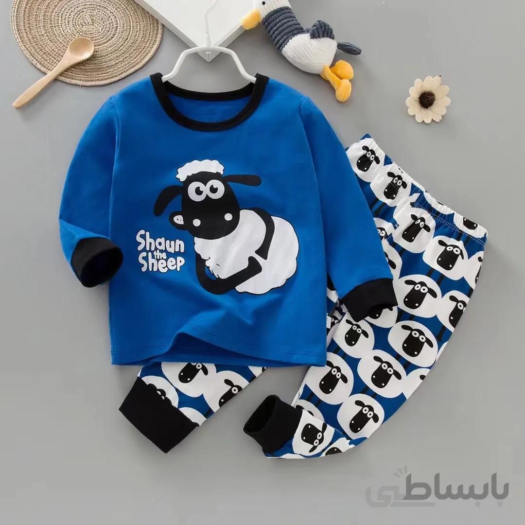 بلوز شلوار راحتی بچه گانه بره ناقلا