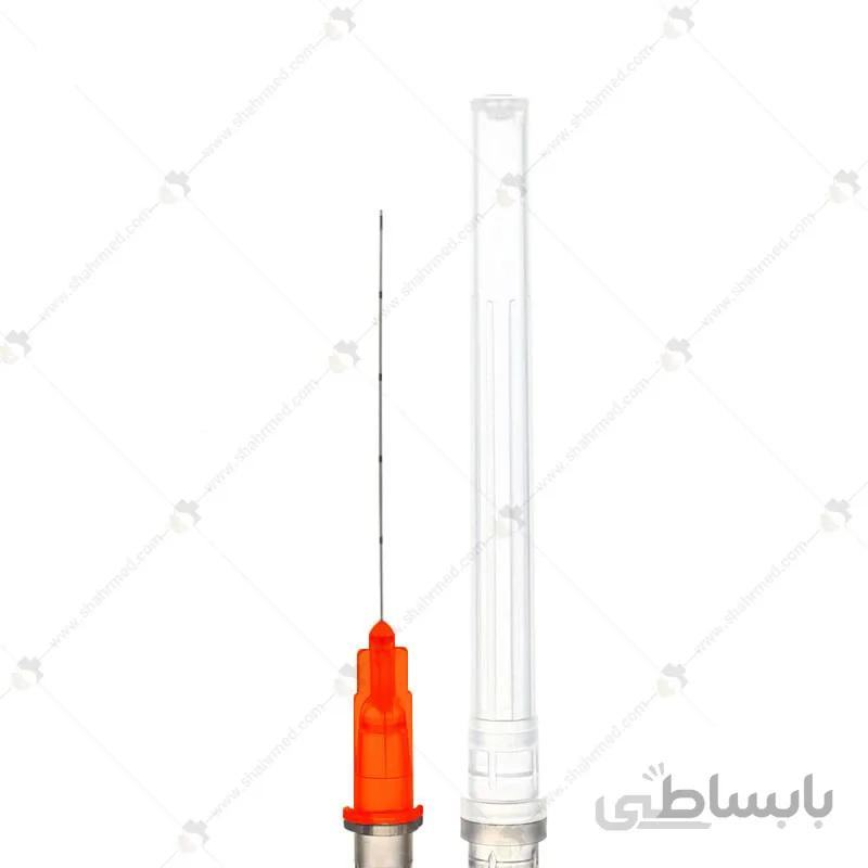 میکرو کانولا تزریق گیج 25 طول 50 میلی متر همراه با سرسوزن Micro Cannula 25G 50mm