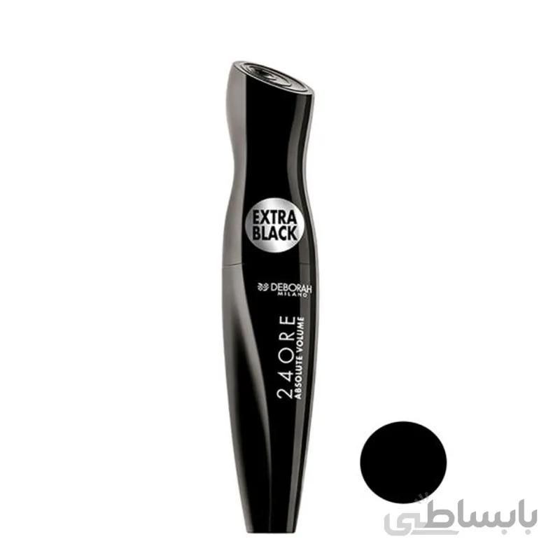 ریمل مدل آبسولوت ولوم اکسترا بلک دبورا رنگ کد 15494 ا Absolute Volume extra black Mascara Deborah