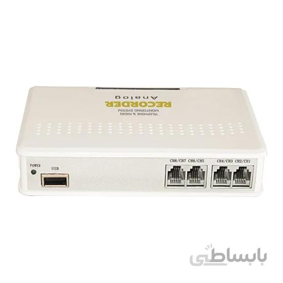 دستگاه ضبط مکالمات 8 خط – TRU81
