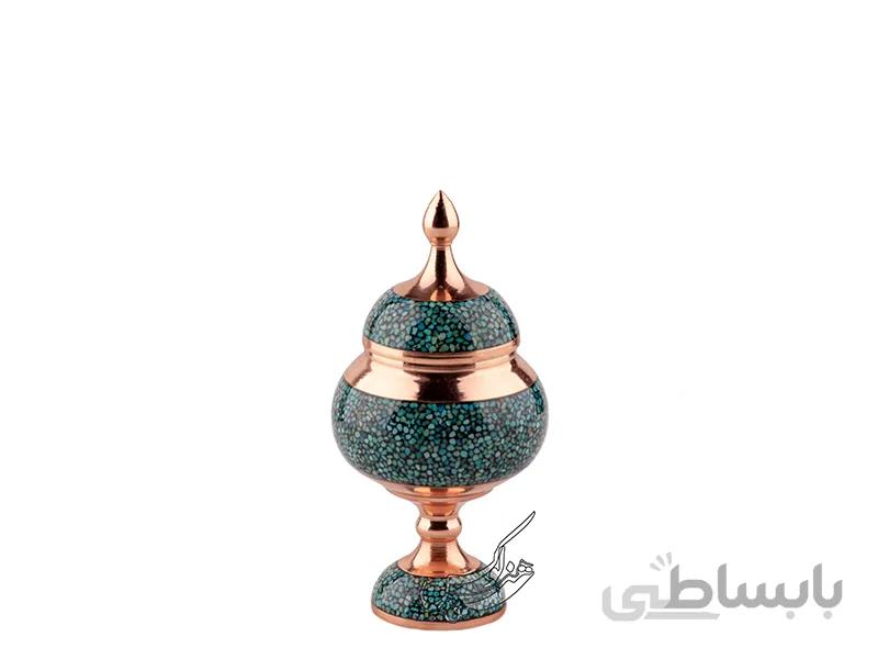 شکلاتخوری فیروزه کوبی نقلی سایز 17