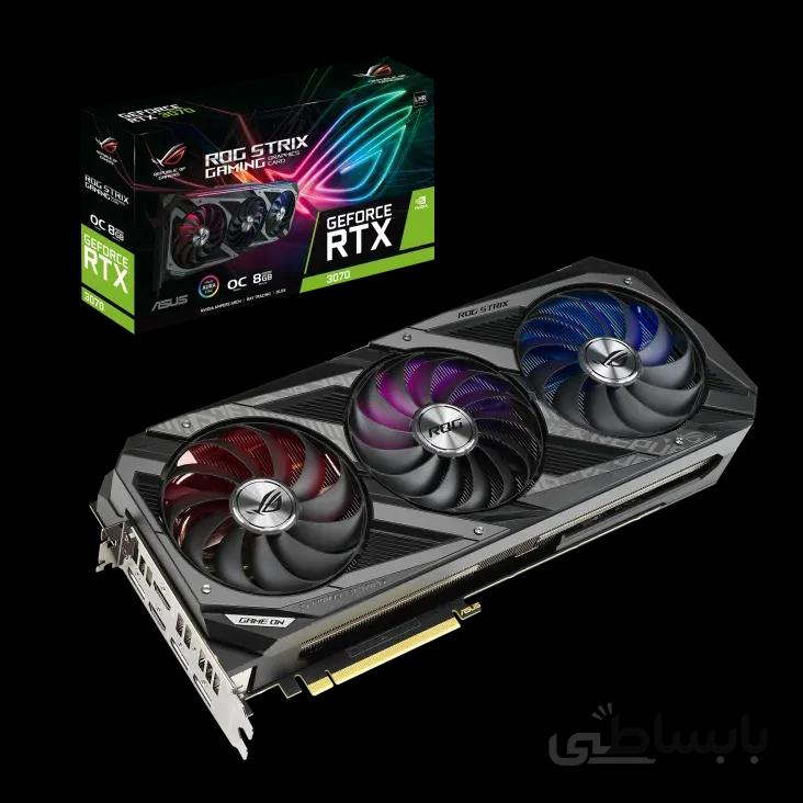 کارت گرافیک ایسوس ROG STRIX RTX 3070 TI O8G GAMING