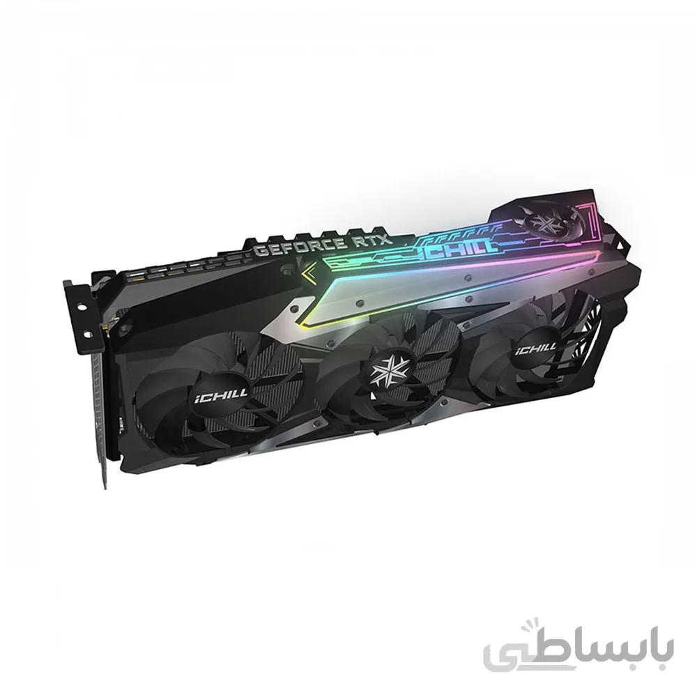 کارت گرافیک اینو تری دی مدل GEFORCE RTX 3070 TI ICHILL X4 حافظه 8 گیگابایت ا INNO3D GEFORCE RTX 3070 TI ICHILL X4 8GB Graphics Card