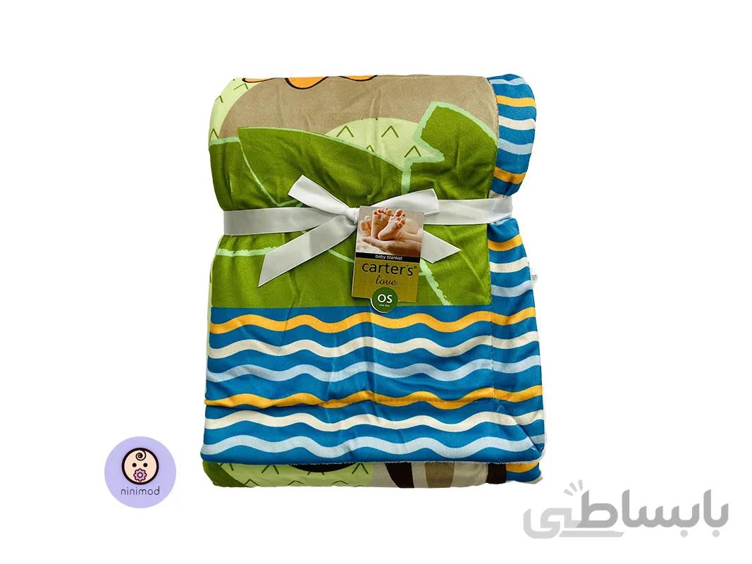پتو دورپیچ carters طرح Zoo