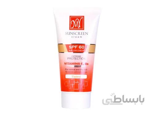 کرم ضد آفتاب رنگی مای SPF60