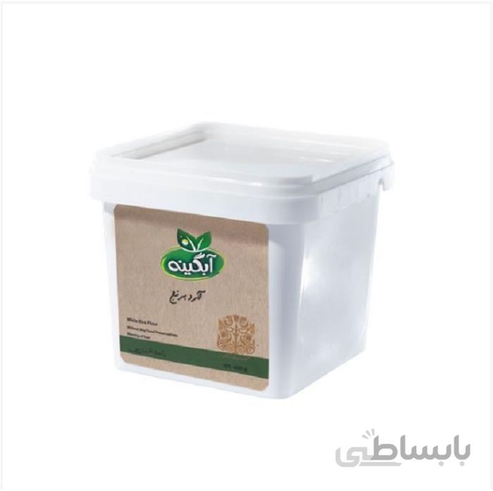 آرد برنج سفید آبگینه