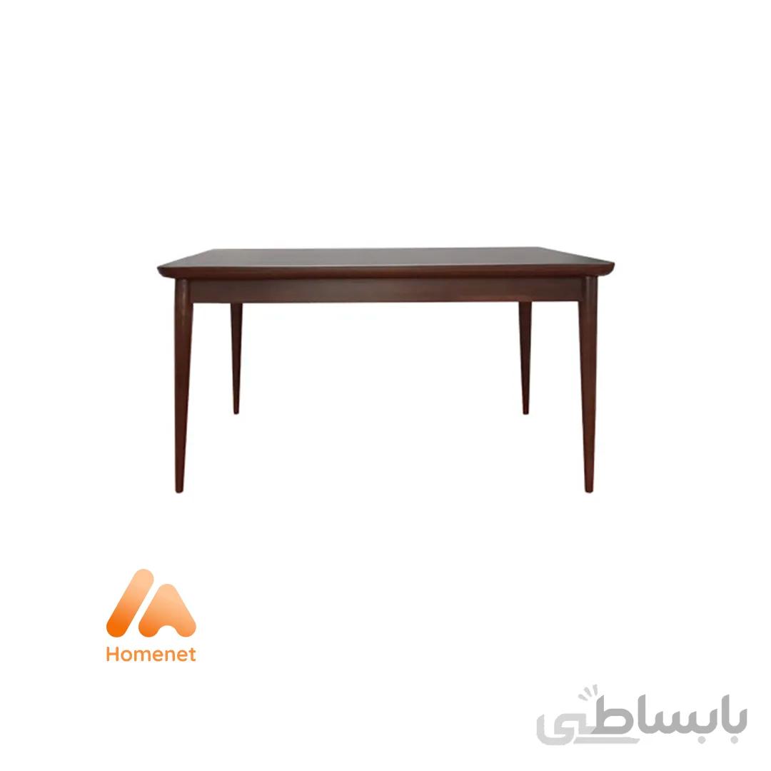 میز مستطیل ۱۴۰×۸۰چوبی تریا برند نظری