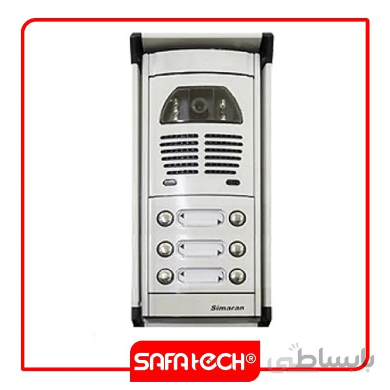 پنل آیفون تصویری سیماران فوژان – شش واحدی