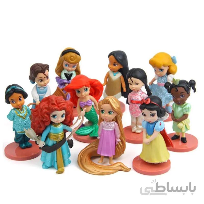 فیگور پرنسس های دیزنی مجموعه 11 عددی ایتم 1023