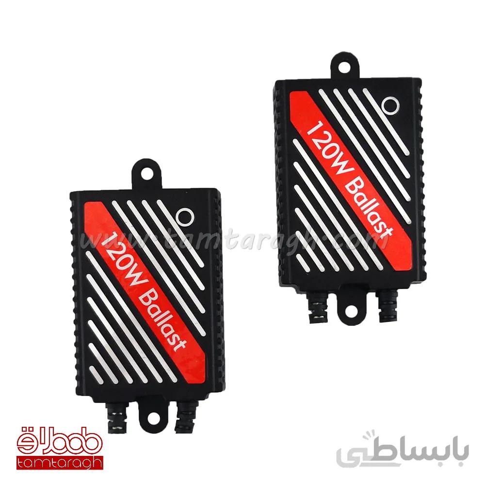 کیت زنون 120 وات گلف میلانو GULF MILANO ترانس مشکی