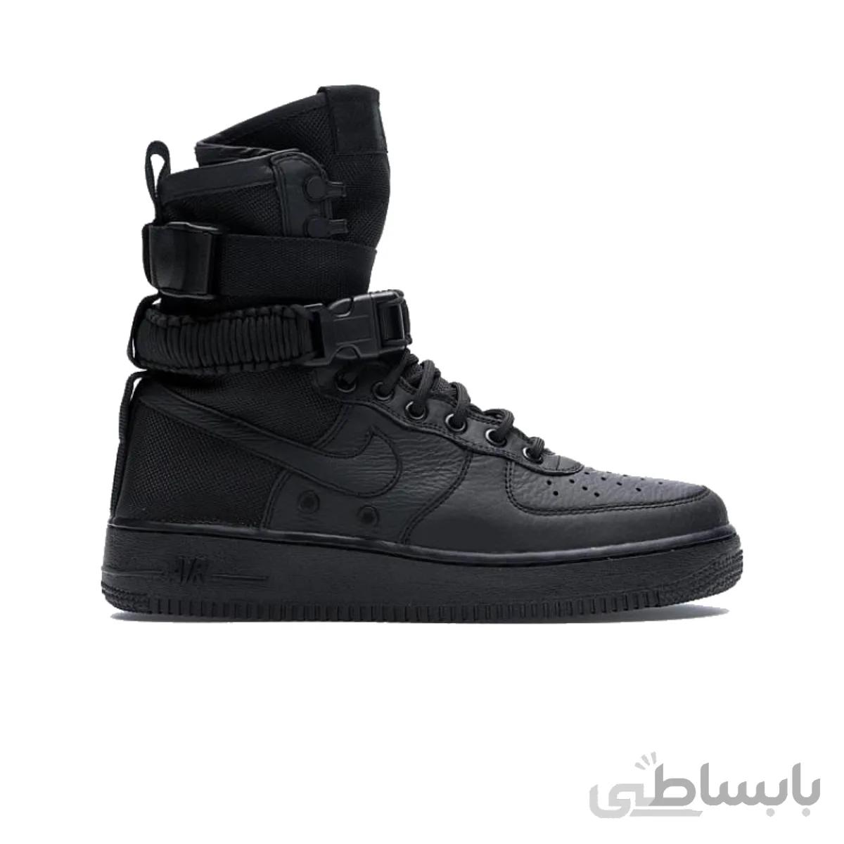 کتونی مردانه نایک ایر فورس 1 Nike Air Force 1 High Full Black