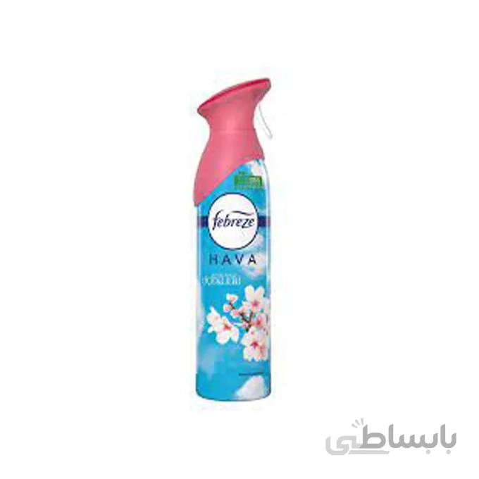 اسپری خوشبو کننده فبرز febreze با رایحه شکوفه های گیلاس ژاپنی 300 میلی لیتر