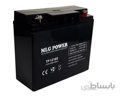 باتری 18 امپرساعت 12 ولت MLG POWER