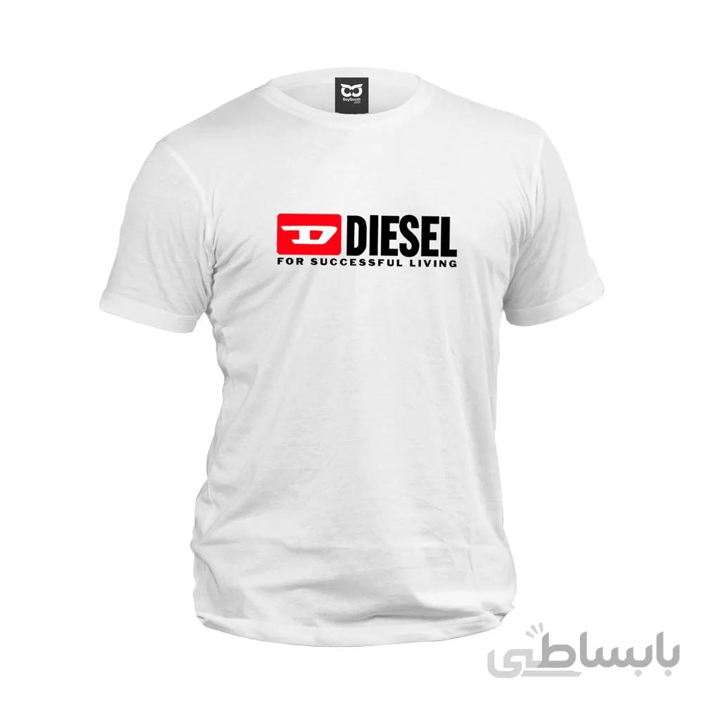 تیشرت سفید Diesel