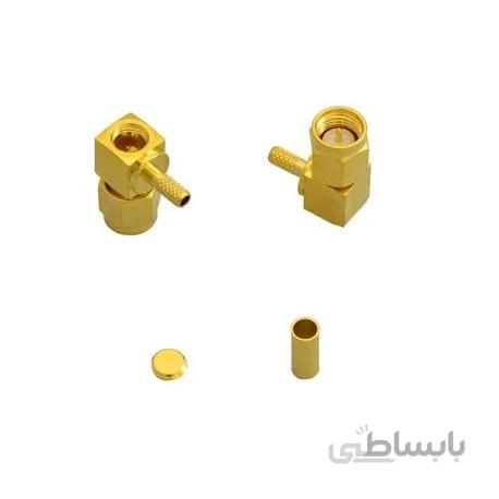 SMA Male Crimp Right Angle RG316