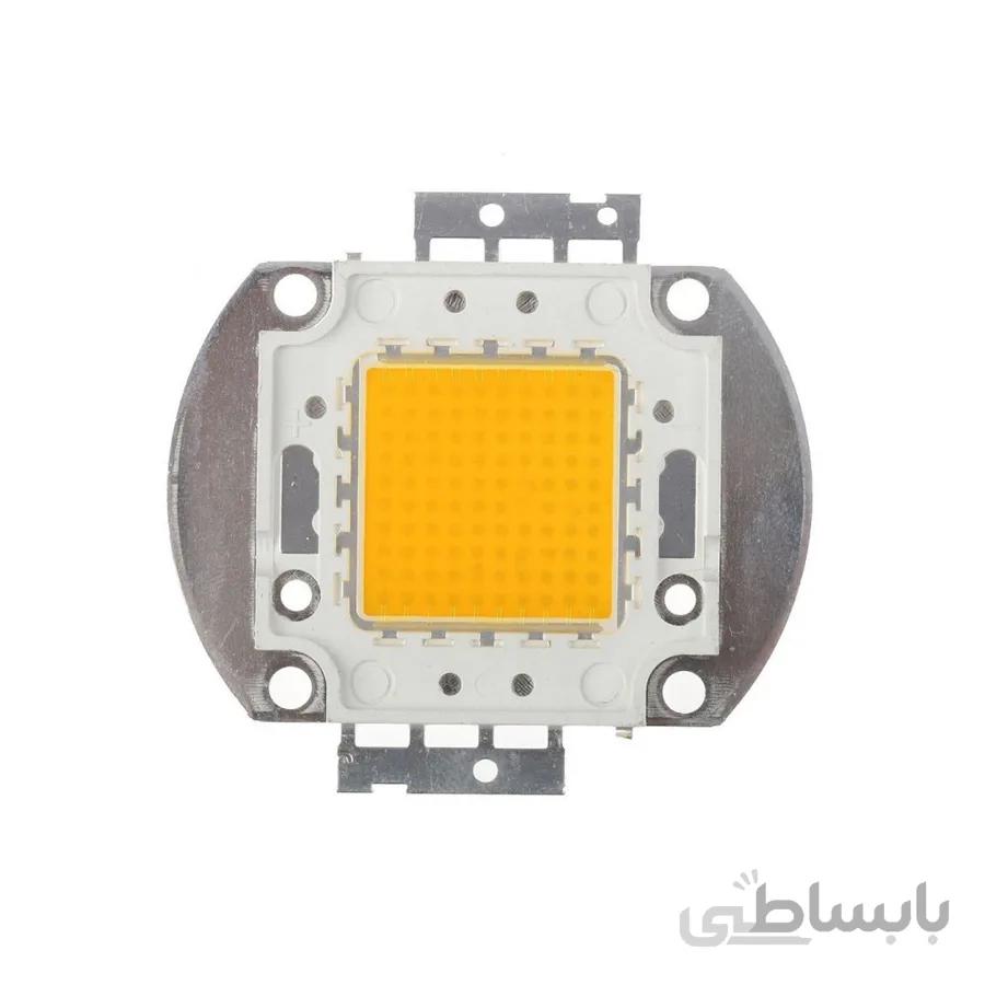 LED پاور 100W سفید افتابی چیپ بزرگ