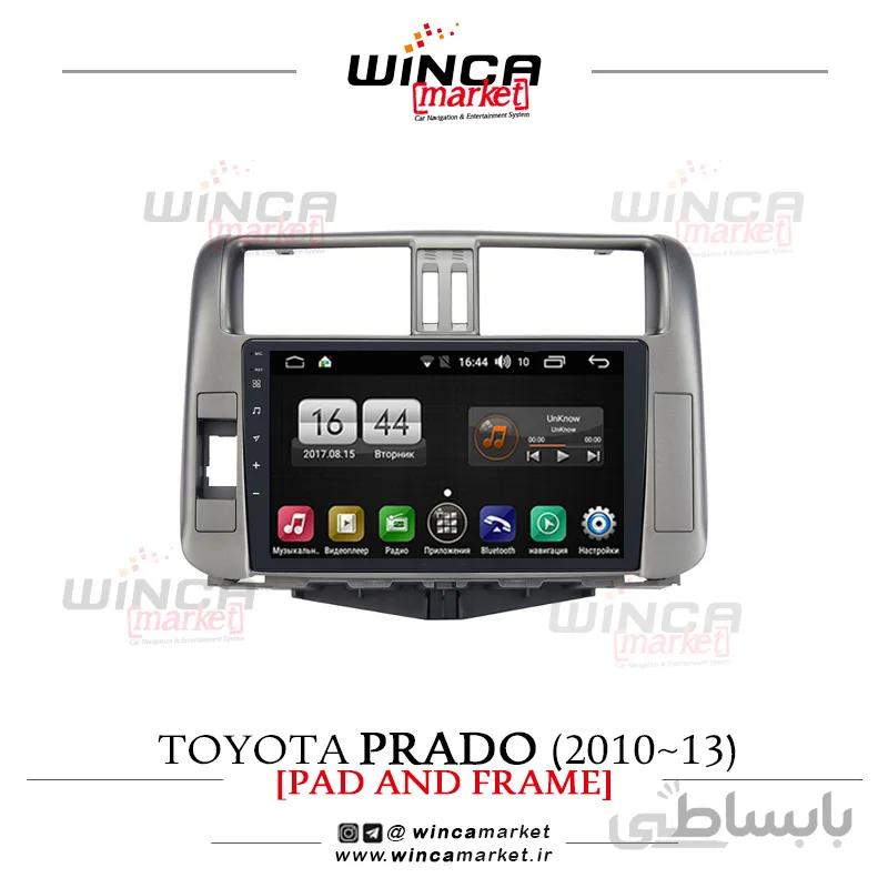 مانیتور اندروید فابریک تویوتا پرادو Prado (2010-2013) وینکا سری اس 170 پلاس تی ال TL855
