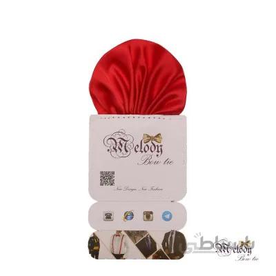 دستمال جیبی سری کلاسیک (قرمز مات)