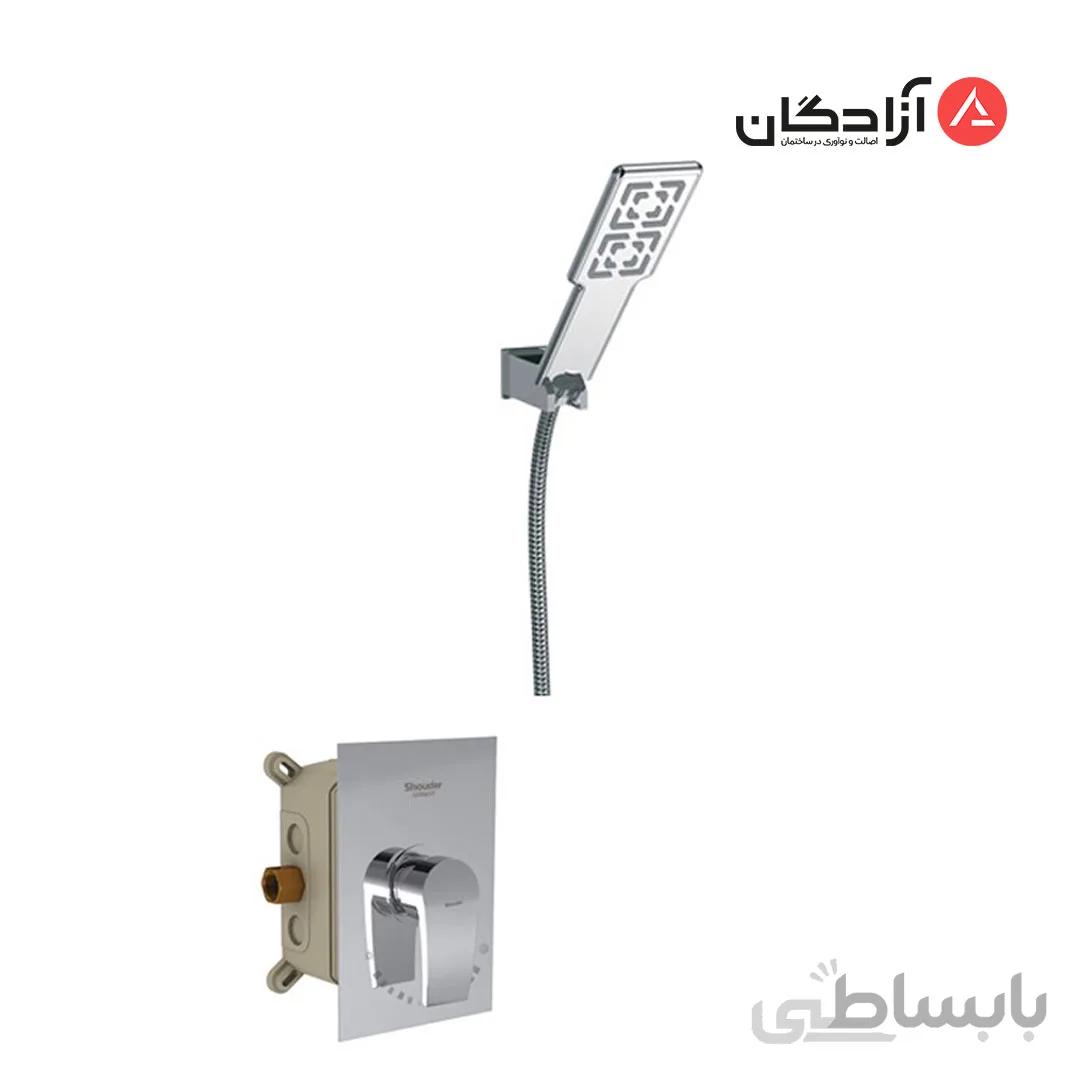 شیر حمام توکار شودر مدل رومر پلاس تیپ 2