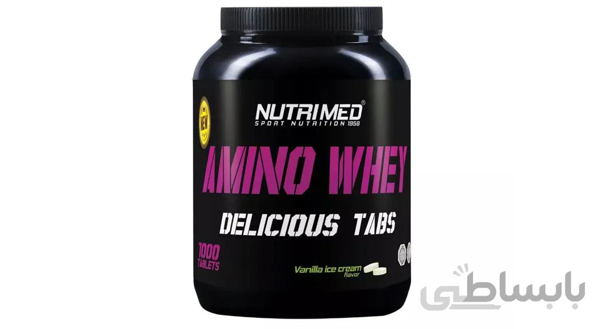 آمینو وی طعم دار نوتریمد/ NUTRIMED Flavored AMINO WHEY