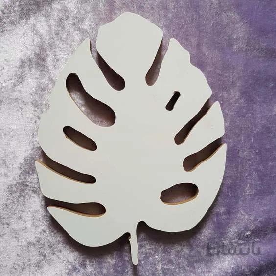 تخته سرو روکش دار با طرح برگ انجیر