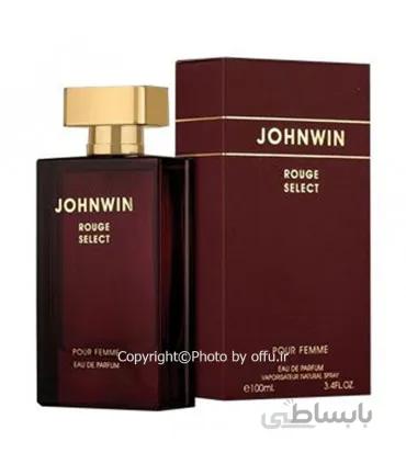 ادوپرفیوم زنانه جانوین مدل رژ سلکت | Johnwin Rouge Select