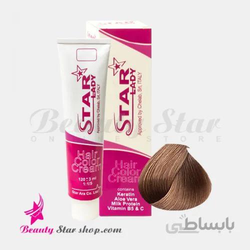 رنگ موی قهوه ای کاکائویی روشن شماره 7.01 استارليدی حجم 120 ميلی لیتر