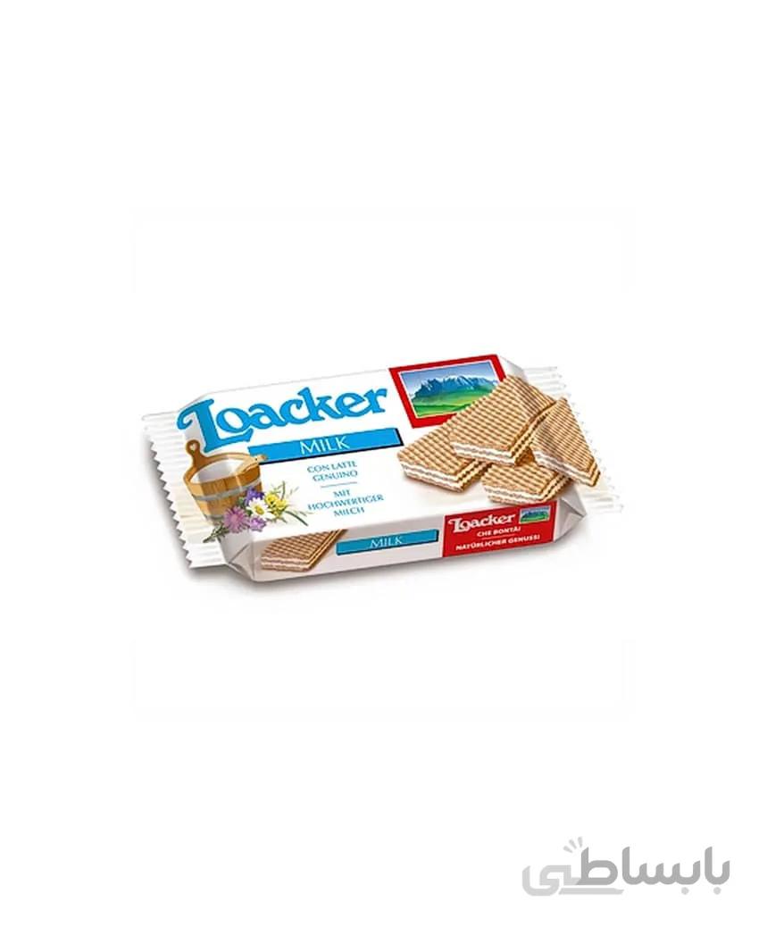 ویفر لواکر شیری Loacker Milk