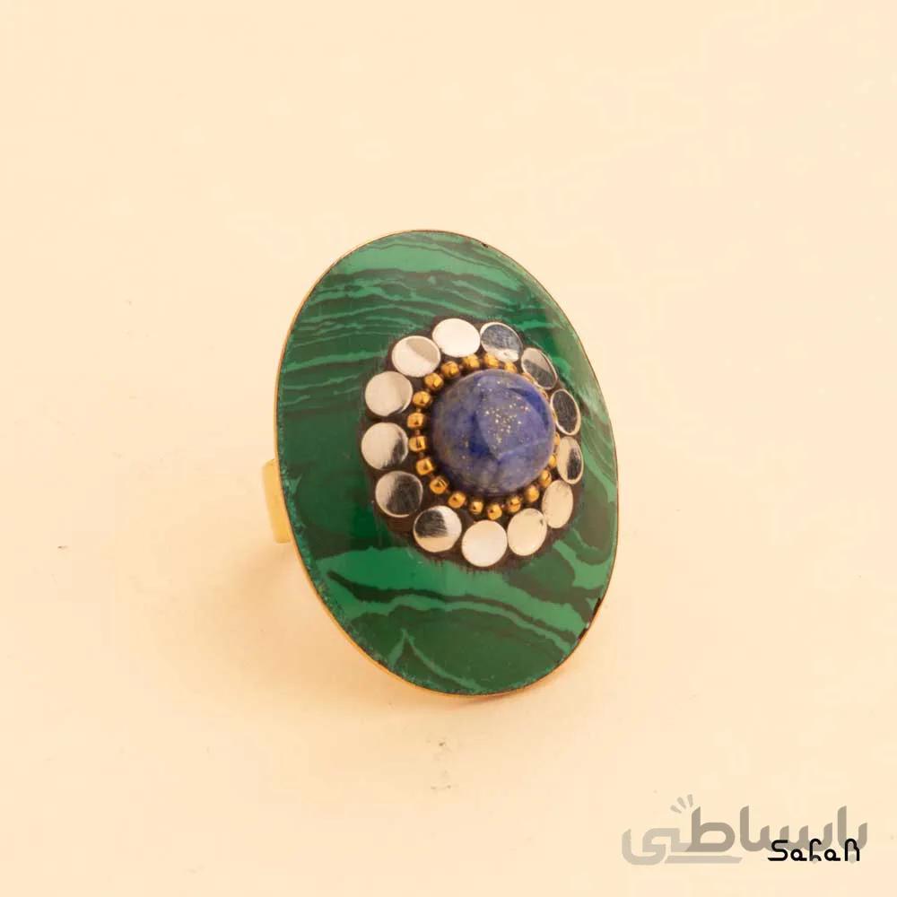 انگشتر هندی نپالی نگین دار