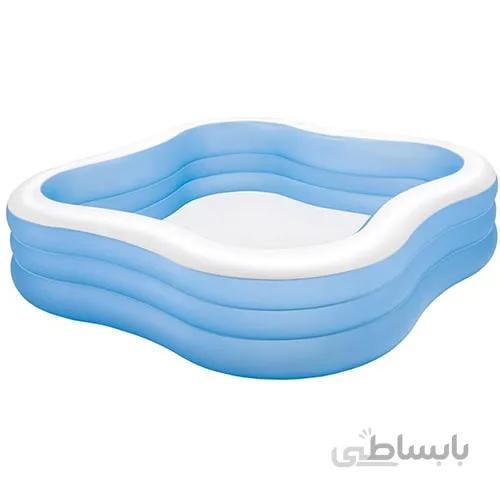 استخر بادی اینتکس 57495|سفید/آبی