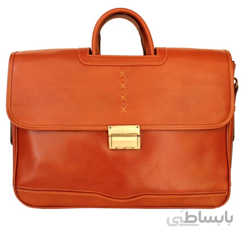 کیف اداری دو دسته چرمی LB425