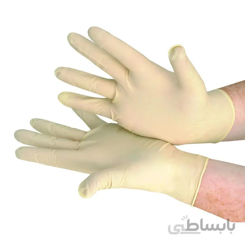 دستکش جراحی استریل بدون پودر