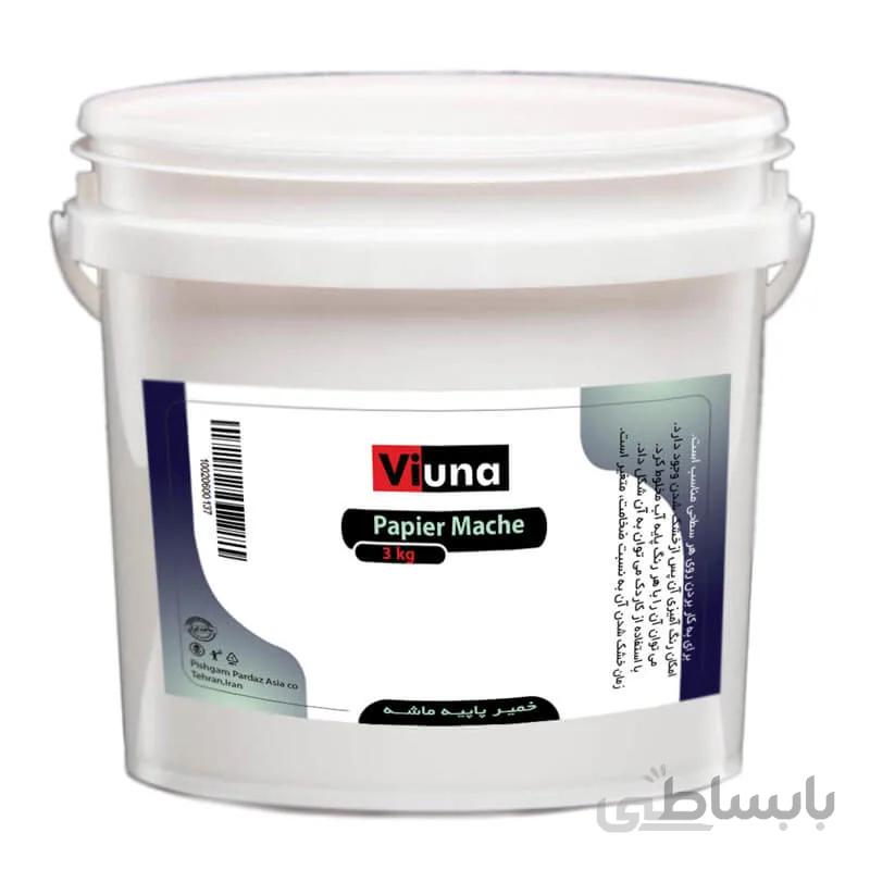خمیر کاغذ پاپیه ماشه 3kg ویونا کد137