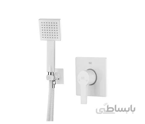 دوش توکار مدل فلت سفید تیپ 2 کلار (Kelar)