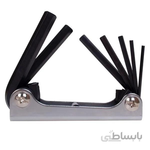 مجموعه 7 عددی آچار آلن تاشو واستر مدل VH018