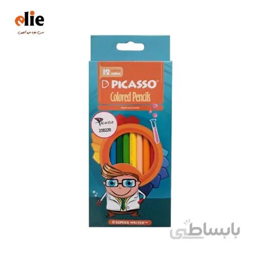 مدادرنگی 12 رنگ پیکاسو -Picasso- جعبه مقوایی