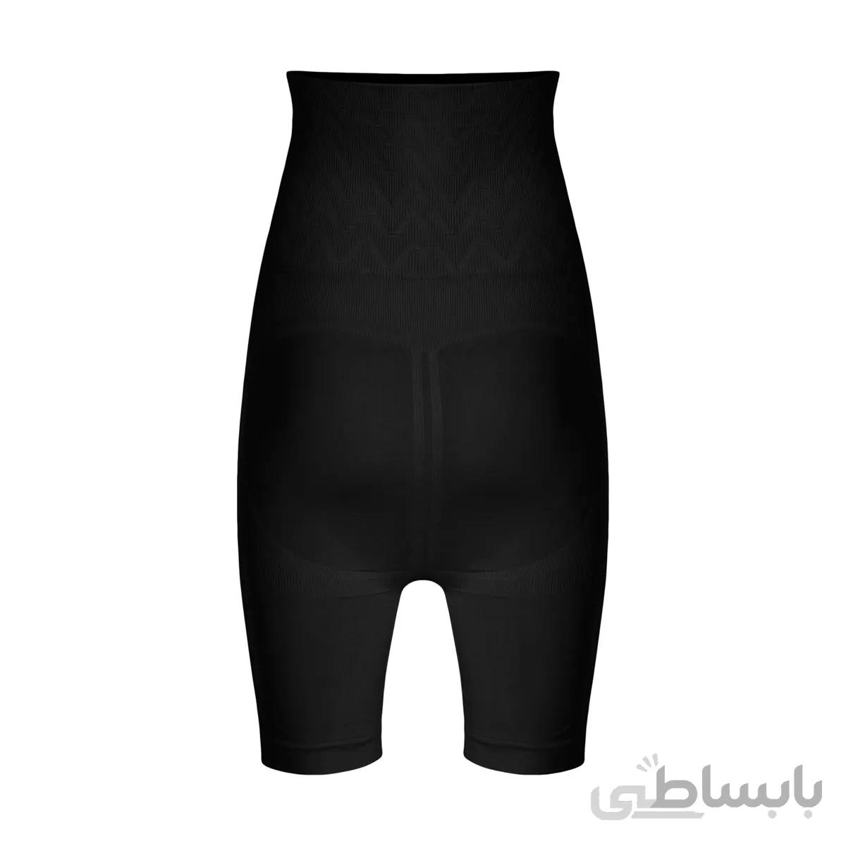 گن پادار کمر دوبل طرح دار کد 2074 مشکی